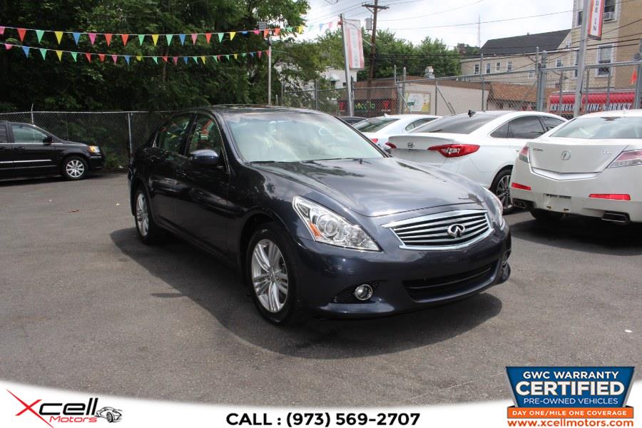 2011 INFINITI G37x Sedan AWD 4dr x AWD, available for sale in Paterson, New Jersey | Xcell Motors LLC. Paterson, New Jersey
