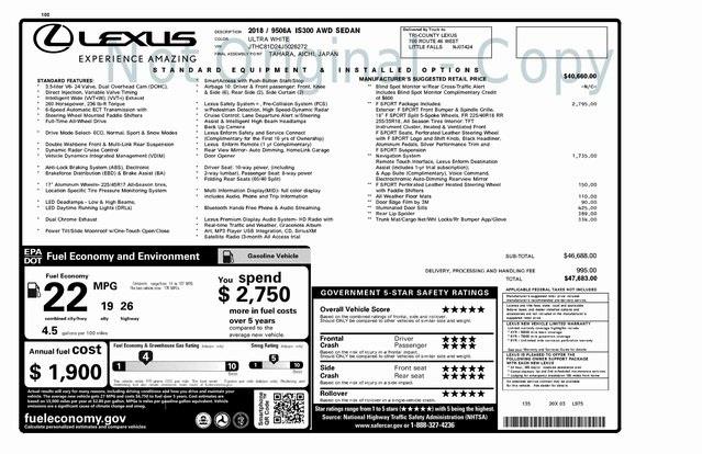 Used Lexus Is 300 2018 | Certified Performance Motors. Valley Stream, New York