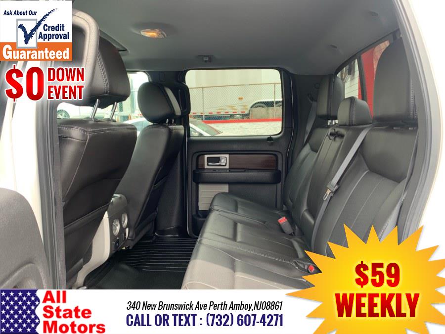 2013 Ford F-150 4WD SuperCrew 145" Lariat, available for sale in Perth Amboy, New Jersey | All State Motor Inc. Perth Amboy, New Jersey 2013 Ford F-150 4WD SuperCrew 145" Lariat, available for sale in Perth Amboy, New Jersey | All State Motor Inc. Perth Amboy, New Jersey