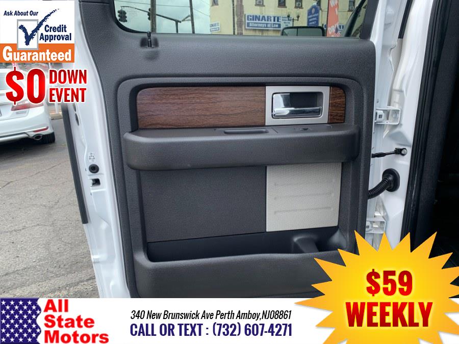 2013 Ford F-150 4WD SuperCrew 145" Lariat, available for sale in Perth Amboy, New Jersey | All State Motor Inc. Perth Amboy, New Jersey 2013 Ford F-150 4WD SuperCrew 145" Lariat, available for sale in Perth Amboy, New Jersey | All State Motor Inc. Perth Amboy, New Jersey