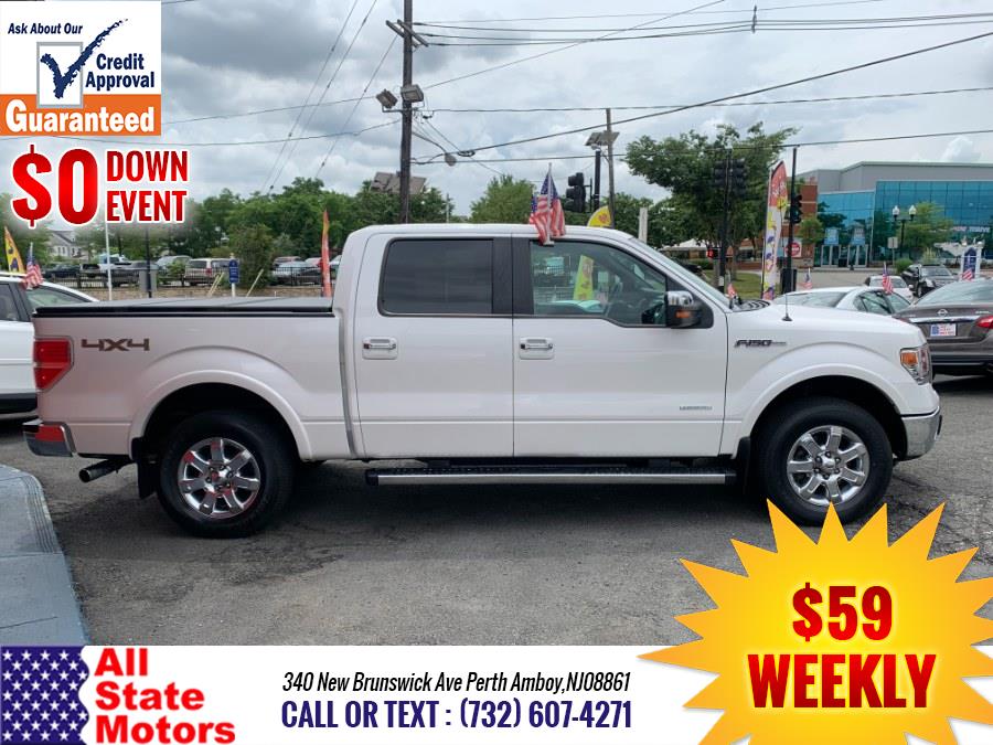 2013 Ford F-150 4WD SuperCrew 145" Lariat, available for sale in Perth Amboy, New Jersey | All State Motor Inc. Perth Amboy, New Jersey 2013 Ford F-150 4WD SuperCrew 145" Lariat, available for sale in Perth Amboy, New Jersey | All State Motor Inc. Perth Amboy, New Jersey