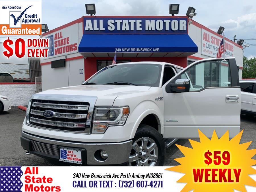 2013 Ford F-150 4WD SuperCrew 145" Lariat, available for sale in Perth Amboy, New Jersey | All State Motor Inc. Perth Amboy, New Jersey 2013 Ford F-150 4WD SuperCrew 145" Lariat, available for sale in Perth Amboy, New Jersey | All State Motor Inc. Perth Amboy, New Jersey