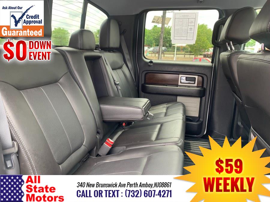 2013 Ford F-150 4WD SuperCrew 145" Lariat, available for sale in Perth Amboy, New Jersey | All State Motor Inc. Perth Amboy, New Jersey 2013 Ford F-150 4WD SuperCrew 145" Lariat, available for sale in Perth Amboy, New Jersey | All State Motor Inc. Perth Amboy, New Jersey