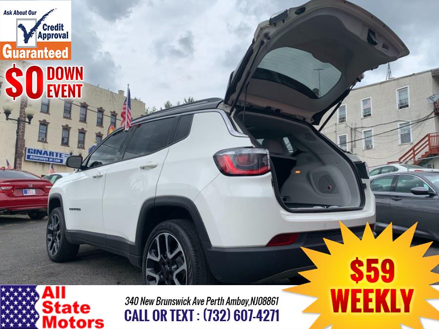 2018 Jeep Compass Limited 4x4, available for sale in Perth Amboy, New Jersey | All State Motor Inc. Perth Amboy, New Jersey 2018 Jeep Compass Limited 4x4, available for sale in Perth Amboy, New Jersey | All State Motor Inc. Perth Amboy, New Jersey