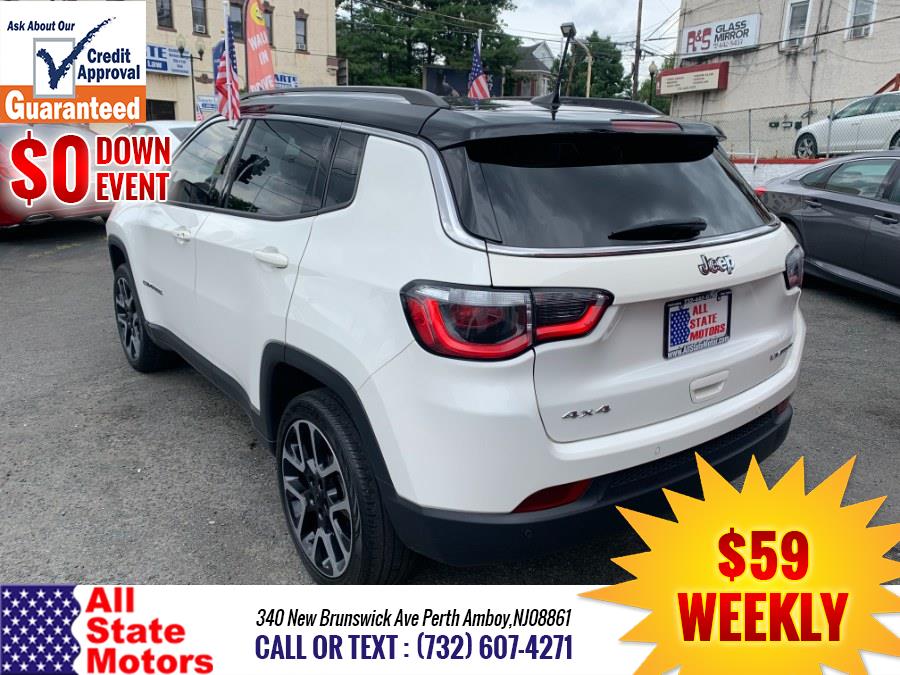 2018 Jeep Compass Limited 4x4, available for sale in Perth Amboy, New Jersey | All State Motor Inc. Perth Amboy, New Jersey 2018 Jeep Compass Limited 4x4, available for sale in Perth Amboy, New Jersey | All State Motor Inc. Perth Amboy, New Jersey