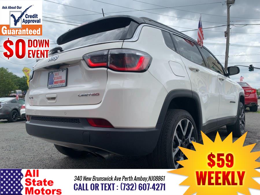 2018 Jeep Compass Limited 4x4, available for sale in Perth Amboy, New Jersey | All State Motor Inc. Perth Amboy, New Jersey 2018 Jeep Compass Limited 4x4, available for sale in Perth Amboy, New Jersey | All State Motor Inc. Perth Amboy, New Jersey