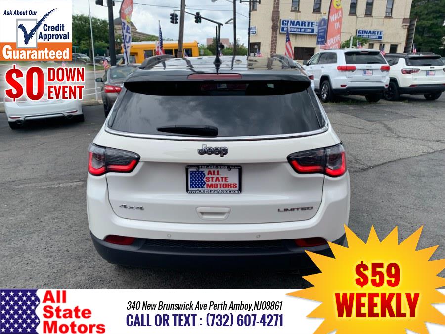 2018 Jeep Compass Limited 4x4, available for sale in Perth Amboy, New Jersey | All State Motor Inc. Perth Amboy, New Jersey 2018 Jeep Compass Limited 4x4, available for sale in Perth Amboy, New Jersey | All State Motor Inc. Perth Amboy, New Jersey