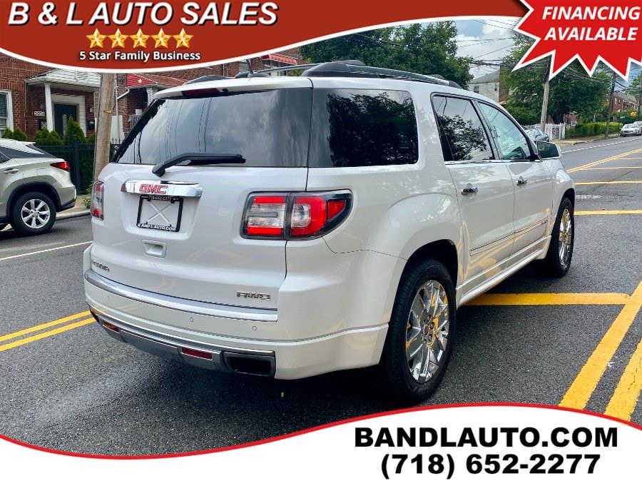 2016 GMC Acadia AWD 4dr Denali, available for sale in Bronx, New York | B & L Auto Sales LLC. Bronx, New York 2016 GMC Acadia AWD 4dr Denali, available for sale in Bronx, New York | B & L Auto Sales LLC. Bronx, New York