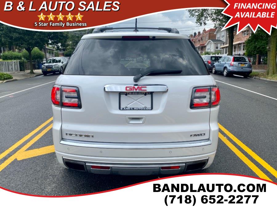 2016 GMC Acadia AWD 4dr Denali, available for sale in Bronx, New York | B & L Auto Sales LLC. Bronx, New York 2016 GMC Acadia AWD 4dr Denali, available for sale in Bronx, New York | B & L Auto Sales LLC. Bronx, New York