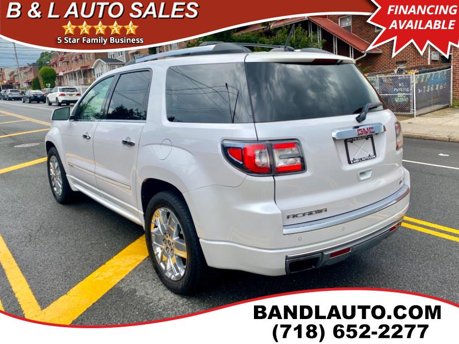 2016 GMC Acadia AWD 4dr Denali, available for sale in Bronx, New York | B & L Auto Sales LLC. Bronx, New York 2016 GMC Acadia AWD 4dr Denali, available for sale in Bronx, New York | B & L Auto Sales LLC. Bronx, New York