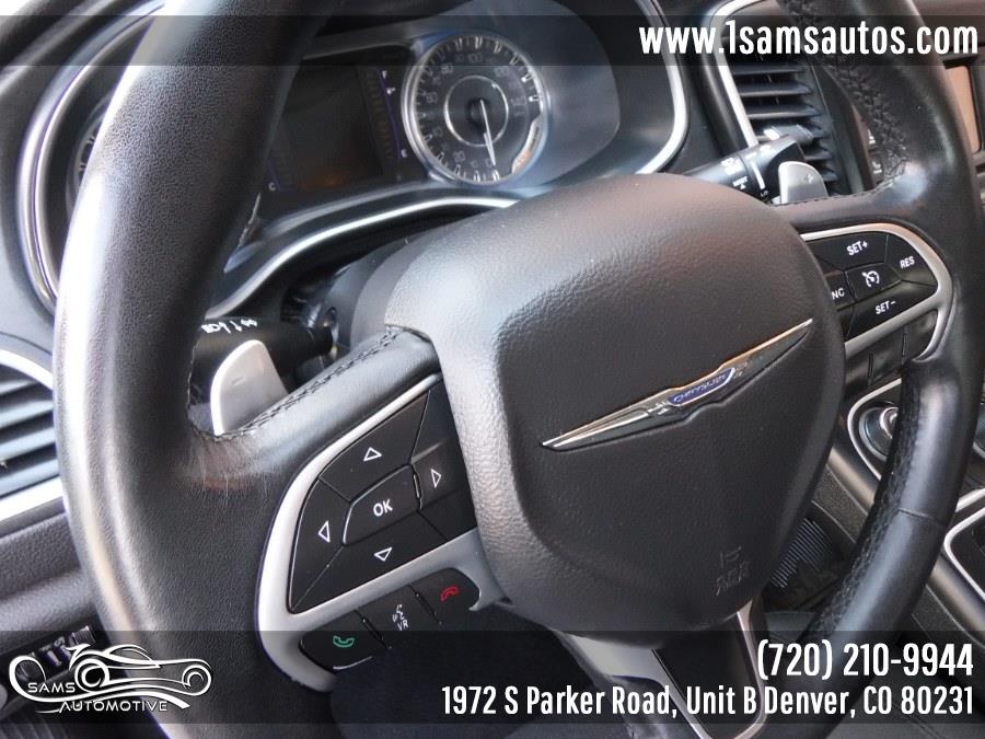 Used Chrysler 200 4dr Sdn Limited FWD 2016 | Sam's Automotive. Denver, Colorado Used Chrysler 200 4dr Sdn Limited FWD 2016 | Sam's Automotive. Denver, Colorado