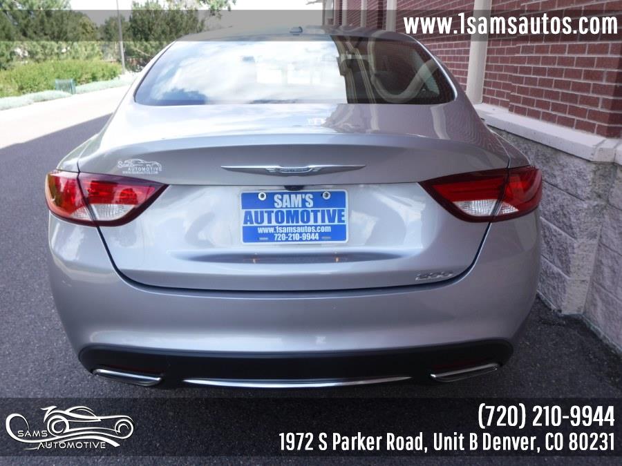 Used Chrysler 200 4dr Sdn Limited FWD 2016 | Sam's Automotive. Denver, Colorado Used Chrysler 200 4dr Sdn Limited FWD 2016 | Sam's Automotive. Denver, Colorado