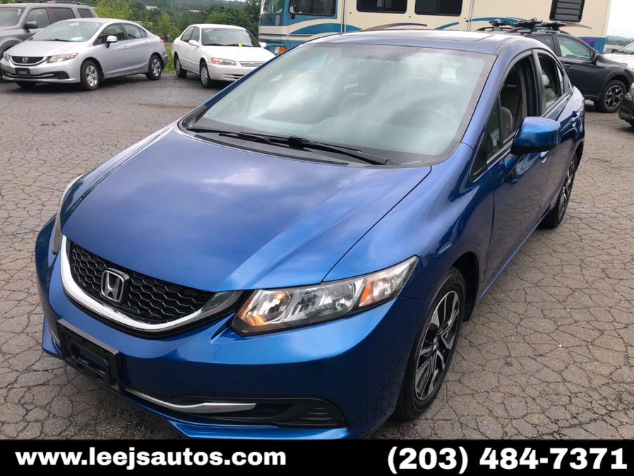 2013 Honda Civic Sdn 4dr Auto EX, available for sale in North Branford, Connecticut | LeeJ's Auto Sales & Service. North Branford, Connecticut