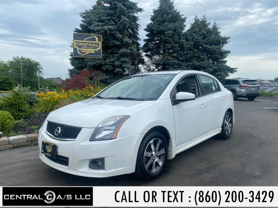2012 Nissan Sentra 4dr Sdn I4 CVT 2.0 S, available for sale in East Windsor, Connecticut | Central A/S LLC. East Windsor, Connecticut