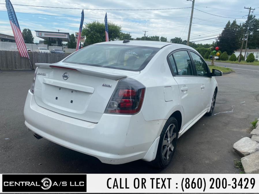 2012 Nissan Sentra 4dr Sdn I4 CVT 2.0 S, available for sale in East Windsor, Connecticut | Central A/S LLC. East Windsor, Connecticut 2012 Nissan Sentra 4dr Sdn I4 CVT 2.0 S, available for sale in East Windsor, Connecticut | Central A/S LLC. East Windsor, Connecticut