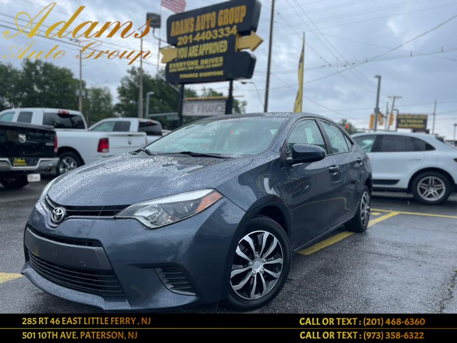 2015 Toyota Corolla 4dr Sdn CVT LE Premium (Natl), available for sale in Paterson, New Jersey | Adams Auto Group. Paterson, New Jersey