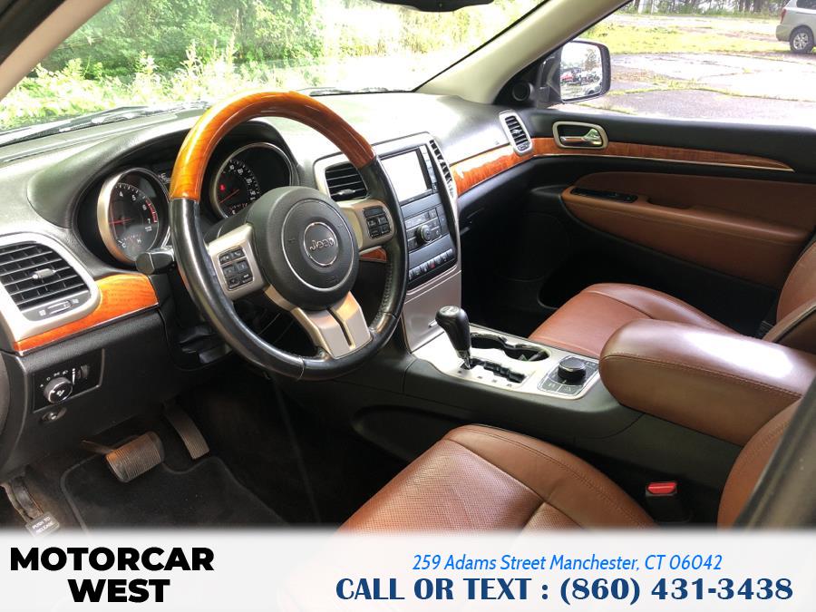 2012 Jeep Grand Cherokee 4WD 4dr Overland, available for sale in Manchester, Connecticut | Motorcar West. Manchester, Connecticut 2012 Jeep Grand Cherokee 4WD 4dr Overland, available for sale in Manchester, Connecticut | Motorcar West. Manchester, Connecticut