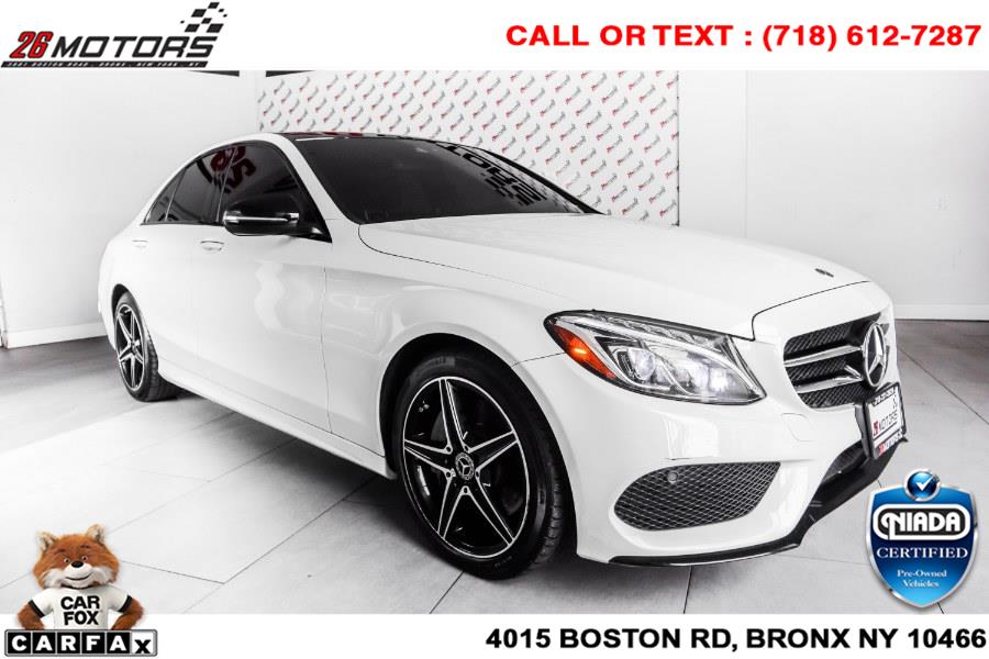 Used Mercedes-Benz C-Class C 300 4MATIC Sedan 2018 | 26 Motors Corp. Bronx, New York Used Mercedes-Benz C-Class C 300 4MATIC Sedan 2018 | 26 Motors Corp. Bronx, New York