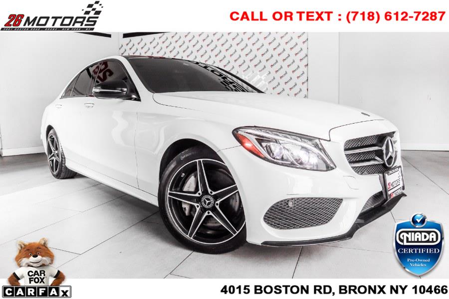 Used Mercedes-Benz C-Class C 300 4MATIC Sedan 2018 | 26 Motors Corp. Bronx, New York Used Mercedes-Benz C-Class C 300 4MATIC Sedan 2018 | 26 Motors Corp. Bronx, New York
