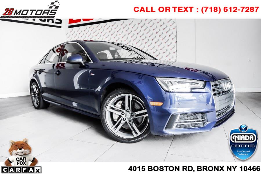 Used Audi A4 2.0 TFSI Auto Premium Plus quattro AWD 2017 | 26 Motors Corp. Bronx, New York Used Audi A4 2.0 TFSI Auto Premium Plus quattro AWD 2017 | 26 Motors Corp. Bronx, New York