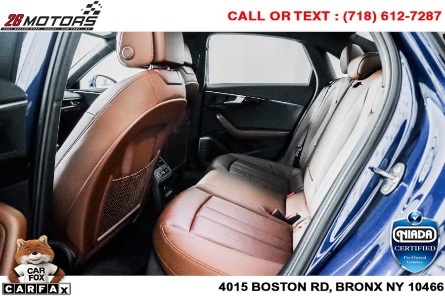 Used Audi A4 2.0 TFSI Auto Premium Plus quattro AWD 2017 | 26 Motors Corp. Bronx, New York Used Audi A4 2.0 TFSI Auto Premium Plus quattro AWD 2017 | 26 Motors Corp. Bronx, New York