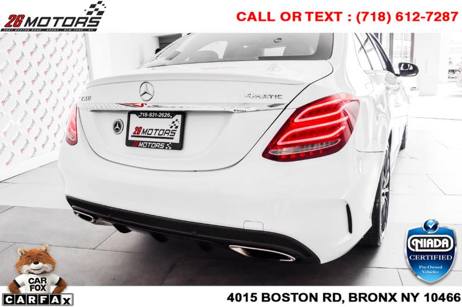 Used Mercedes-Benz C-Class C300 4MATIC Sedan 2017 | 26 Motors Corp. Bronx, New York Used Mercedes-Benz C-Class C300 4MATIC Sedan 2017 | 26 Motors Corp. Bronx, New York
