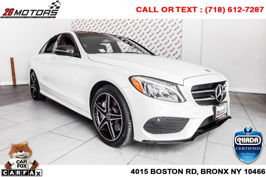Used Mercedes-Benz C-Class C 300 4MATIC Sedan 2018 | 26 Motors Corp. Bronx, New York Used Mercedes-Benz C-Class C 300 4MATIC Sedan 2018 | 26 Motors Corp. Bronx, New York
