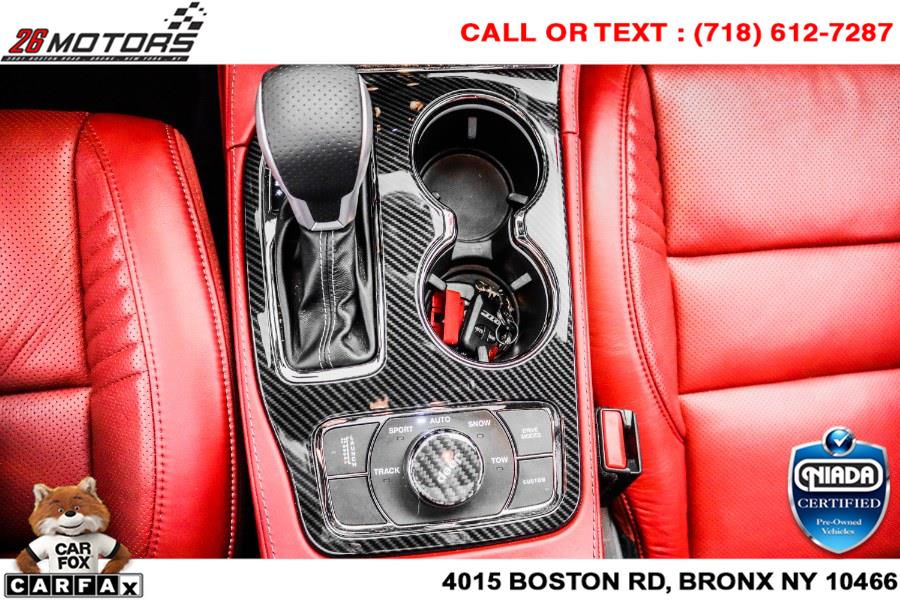 Used Jeep Grand Cherokee Trackhawk 4x4 *Ltd Avail* 2018 | 26 Motors Corp. Bronx, New York Used Jeep Grand Cherokee Trackhawk 4x4 *Ltd Avail* 2018 | 26 Motors Corp. Bronx, New York