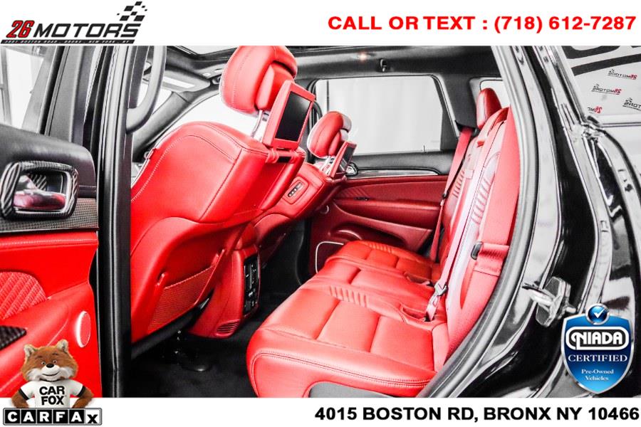 Used Jeep Grand Cherokee Trackhawk 4x4 *Ltd Avail* 2018 | 26 Motors Corp. Bronx, New York Used Jeep Grand Cherokee Trackhawk 4x4 *Ltd Avail* 2018 | 26 Motors Corp. Bronx, New York