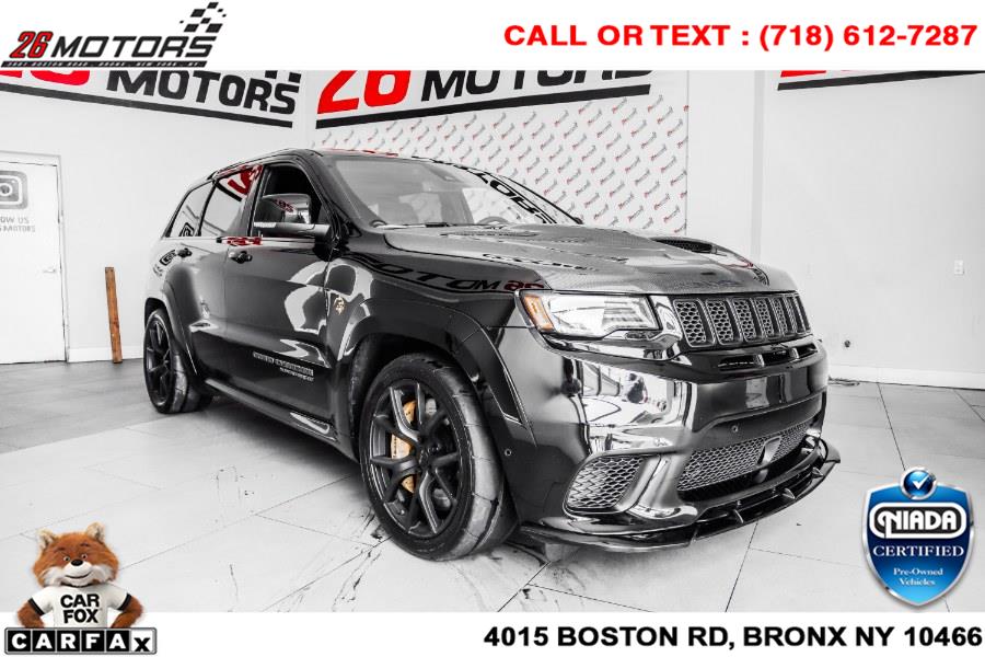 Used Jeep Grand Cherokee Trackhawk 4x4 *Ltd Avail* 2018 | 26 Motors Corp. Bronx, New York Used Jeep Grand Cherokee Trackhawk 4x4 *Ltd Avail* 2018 | 26 Motors Corp. Bronx, New York