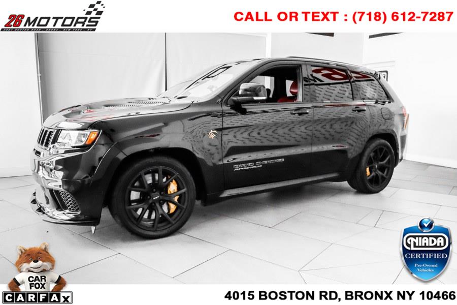 Used Jeep Grand Cherokee Trackhawk 4x4 *Ltd Avail* 2018 | 26 Motors Corp. Bronx, New York Used Jeep Grand Cherokee Trackhawk 4x4 *Ltd Avail* 2018 | 26 Motors Corp. Bronx, New York