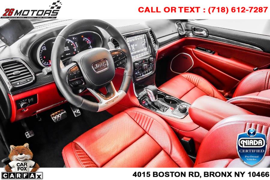 Used Jeep Grand Cherokee Trackhawk 4x4 *Ltd Avail* 2018 | 26 Motors Corp. Bronx, New York Used Jeep Grand Cherokee Trackhawk 4x4 *Ltd Avail* 2018 | 26 Motors Corp. Bronx, New York