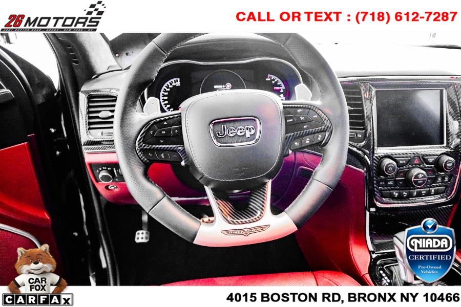 Used Jeep Grand Cherokee Trackhawk 4x4 *Ltd Avail* 2018 | 26 Motors Corp. Bronx, New York Used Jeep Grand Cherokee Trackhawk 4x4 *Ltd Avail* 2018 | 26 Motors Corp. Bronx, New York