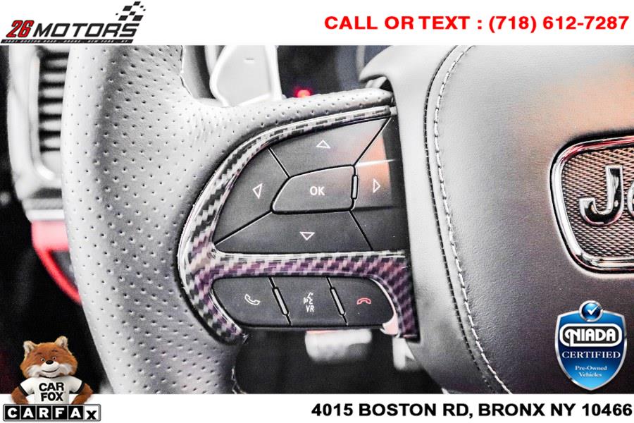Used Jeep Grand Cherokee Trackhawk 4x4 *Ltd Avail* 2018 | 26 Motors Corp. Bronx, New York Used Jeep Grand Cherokee Trackhawk 4x4 *Ltd Avail* 2018 | 26 Motors Corp. Bronx, New York