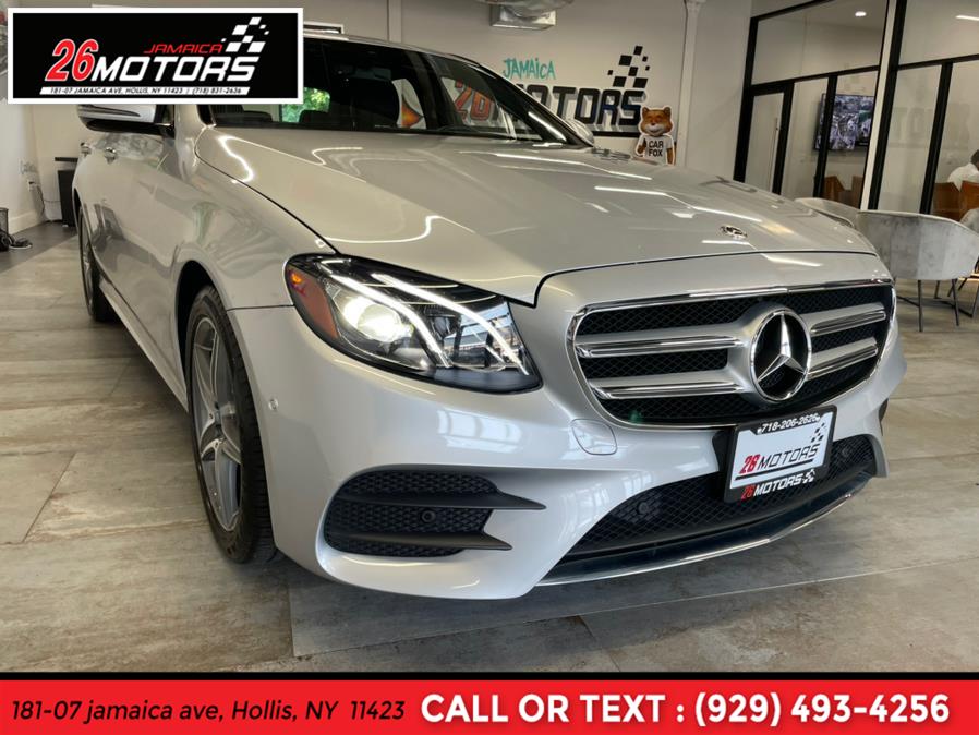 Used Mercedes-Benz E-Class Sport Pkg E 300 4MATIC Sedan 2018 | Jamaica 26 Motors. Hollis, New York Used Mercedes-Benz E-Class Sport Pkg E 300 4MATIC Sedan 2018 | Jamaica 26 Motors. Hollis, New York