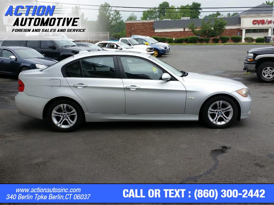 2008 BMW 3 Series 4dr Sdn 328xi AWD SULEV, available for sale in Berlin, Connecticut | Action Automotive. Berlin, Connecticut 2008 BMW 3 Series 4dr Sdn 328xi AWD SULEV, available for sale in Berlin, Connecticut | Action Automotive. Berlin, Connecticut