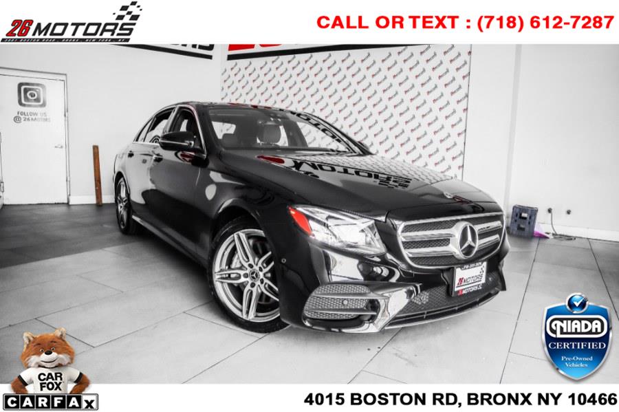 Used Mercedes-Benz E-Class E 300 4MATIC Sedan 2018 | 26 Motors Corp. Bronx, New York Used Mercedes-Benz E-Class E 300 4MATIC Sedan 2018 | 26 Motors Corp. Bronx, New York