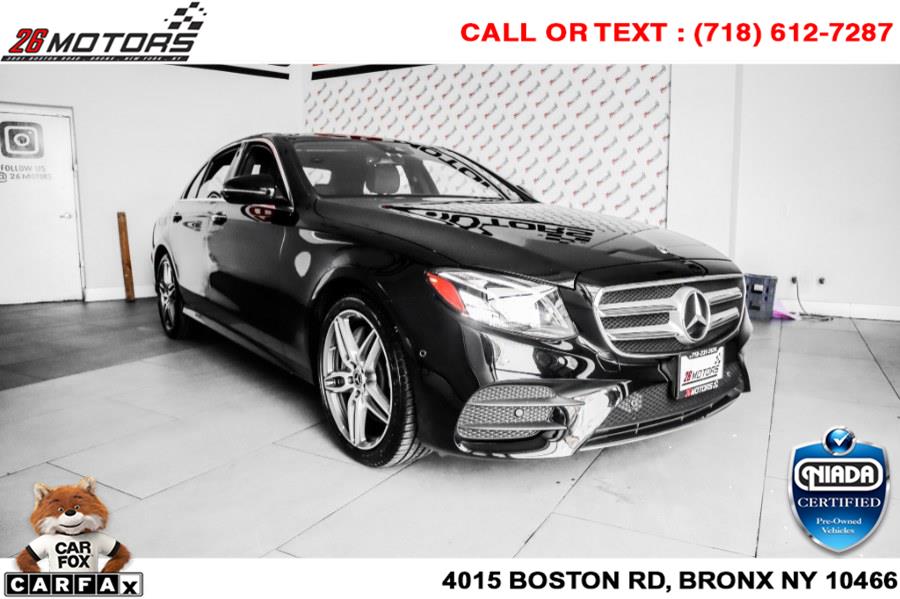 Used Mercedes-Benz E-Class E 300 4MATIC Sedan 2018 | 26 Motors Corp. Bronx, New York Used Mercedes-Benz E-Class E 300 4MATIC Sedan 2018 | 26 Motors Corp. Bronx, New York