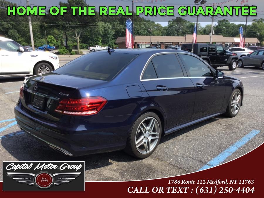 Used Mercedes-Benz E-Class 4dr Sdn E 350 Luxury 4MATIC 2016 | Capital Motor Group Inc. Medford, New York Used Mercedes-Benz E-Class 4dr Sdn E 350 Luxury 4MATIC 2016 | Capital Motor Group Inc. Medford, New York