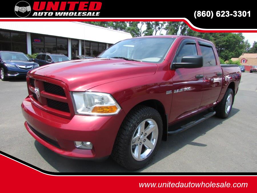 2012 Ram 1500 4WD Crew Cab 140.5" ST, available for sale in East Windsor, Connecticut | United Auto Sales of E Windsor, Inc. East Windsor, Connecticut
