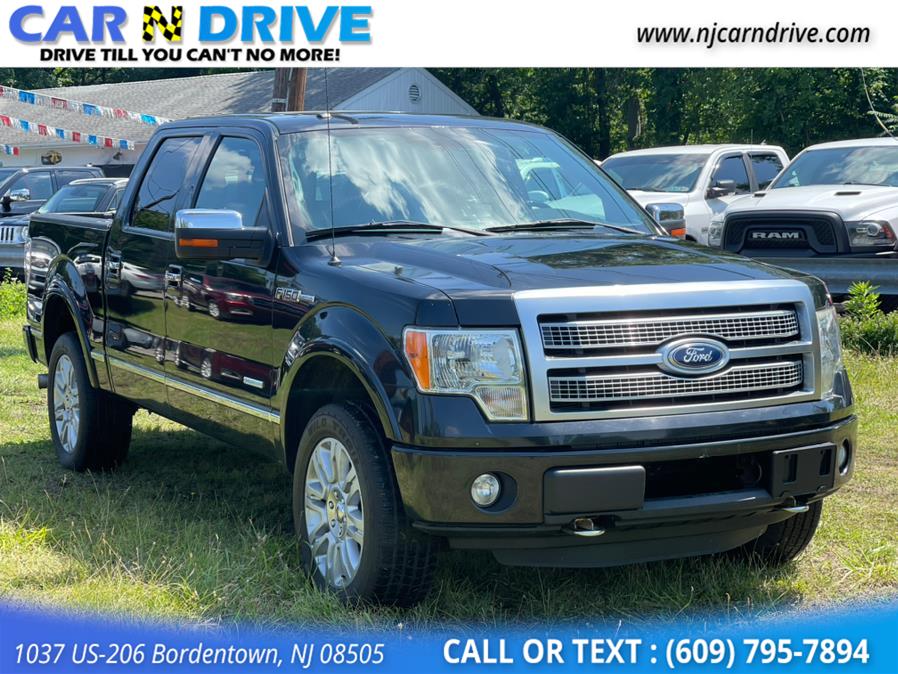 Used Ford F-150 Platinum SuperCrew 5.5-ft. Bed 4WD 2012 | Car N Drive. Bordentown, New Jersey Used Ford F-150 Platinum SuperCrew 5.5-ft. Bed 4WD 2012 | Car N Drive. Bordentown, New Jersey