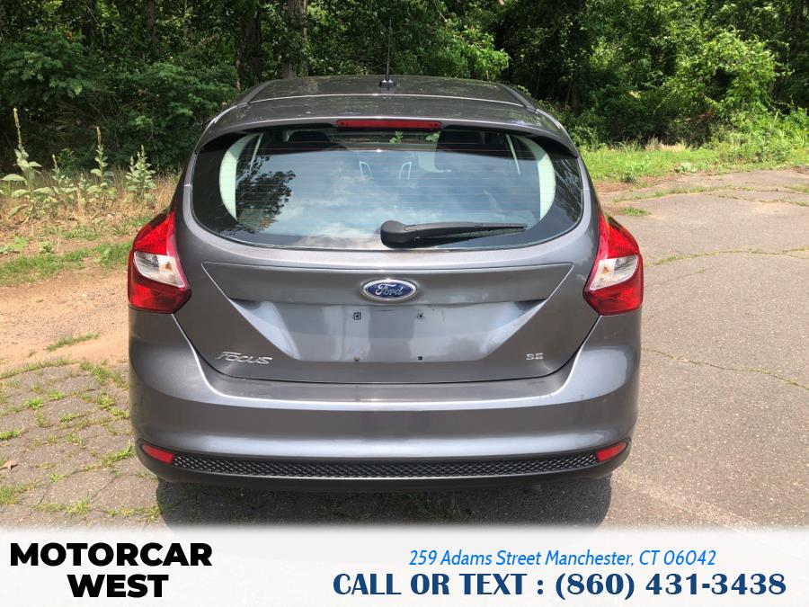 2014 Ford Focus 5dr HB SE, available for sale in Manchester, Connecticut | Motorcar West. Manchester, Connecticut 2014 Ford Focus 5dr HB SE, available for sale in Manchester, Connecticut | Motorcar West. Manchester, Connecticut