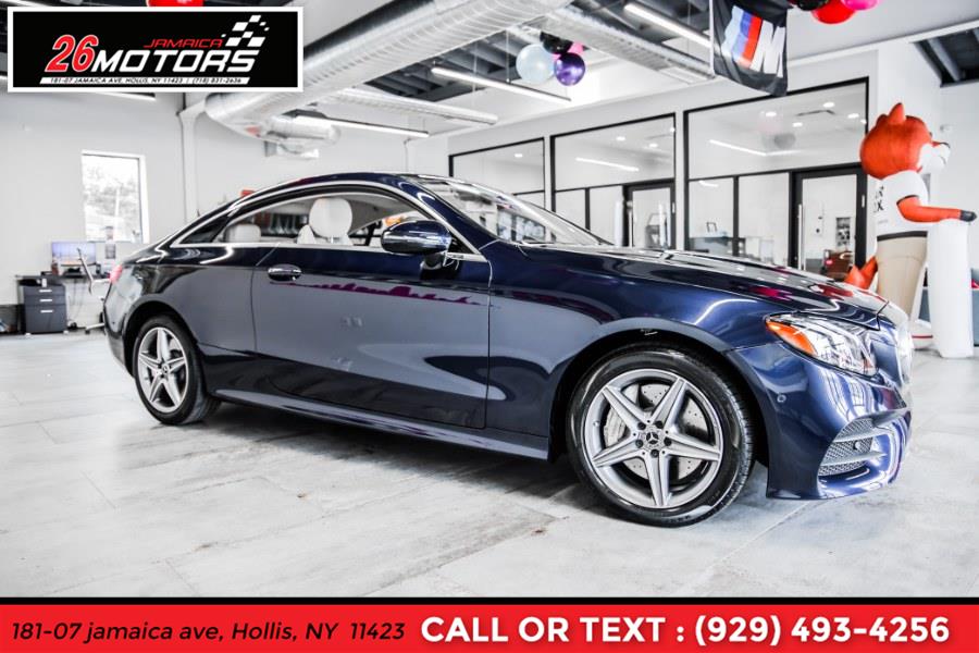 Used Mercedes-Benz E-Class Coupe E 400 4MATIC Coupe 2018 | Jamaica 26 Motors. Hollis, New York Used Mercedes-Benz E-Class Coupe E 400 4MATIC Coupe 2018 | Jamaica 26 Motors. Hollis, New York