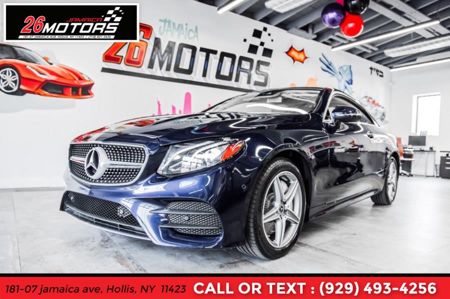 Used Mercedes-Benz E-Class Coupe E 400 4MATIC Coupe 2018 | Jamaica 26 Motors. Hollis, New York Used Mercedes-Benz E-Class Coupe E 400 4MATIC Coupe 2018 | Jamaica 26 Motors. Hollis, New York