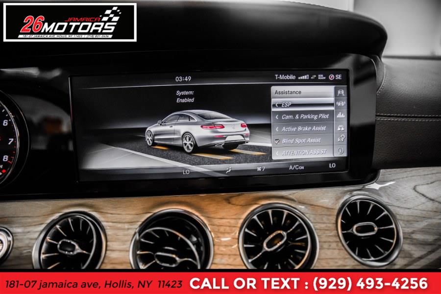 Used Mercedes-Benz E-Class Coupe E 400 4MATIC Coupe 2018 | Jamaica 26 Motors. Hollis, New York Used Mercedes-Benz E-Class Coupe E 400 4MATIC Coupe 2018 | Jamaica 26 Motors. Hollis, New York
