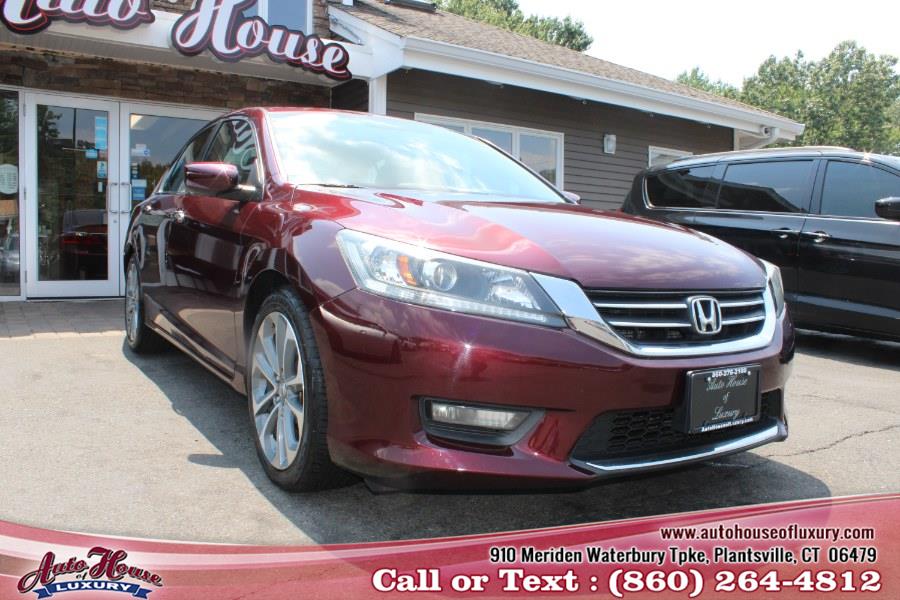 2015 Honda Accord Sedan 4dr I4 CVT Sport, available for sale in Plantsville, Connecticut | Auto House of Luxury. Plantsville, Connecticut 2015 Honda Accord Sedan 4dr I4 CVT Sport, available for sale in Plantsville, Connecticut | Auto House of Luxury. Plantsville, Connecticut