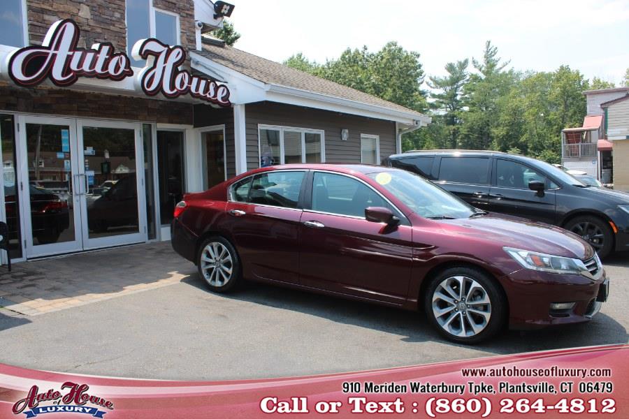 2015 Honda Accord Sedan 4dr I4 CVT Sport, available for sale in Plantsville, Connecticut | Auto House of Luxury. Plantsville, Connecticut 2015 Honda Accord Sedan 4dr I4 CVT Sport, available for sale in Plantsville, Connecticut | Auto House of Luxury. Plantsville, Connecticut