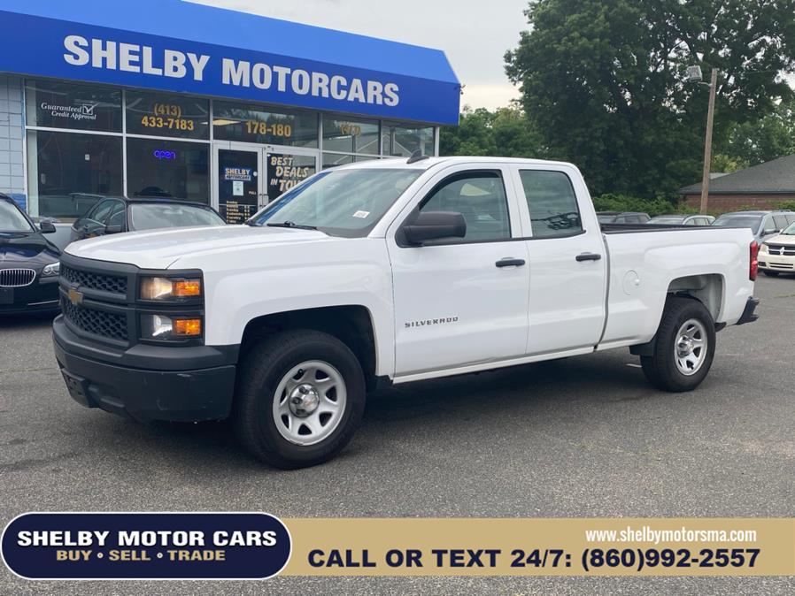 2015 Chevrolet Silverado 1500 2WD Double Cab 143.5" Work Truck, available for sale in Springfield, Massachusetts | Shelby Motor Cars. Springfield, Massachusetts