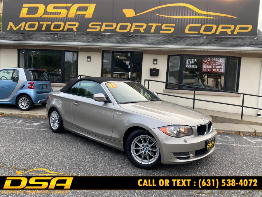 2011 BMW 1 Series 2dr Conv 128i SULEV, available for sale in Commack, New York | DSA Motor Sports Corp. Commack, New York