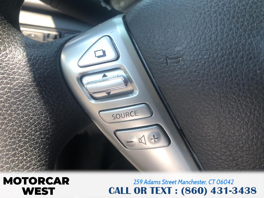 2013 Nissan Sentra 4dr Sdn I4 CVT SV, available for sale in Manchester, Connecticut | Motorcar West. Manchester, Connecticut 2013 Nissan Sentra 4dr Sdn I4 CVT SV, available for sale in Manchester, Connecticut | Motorcar West. Manchester, Connecticut